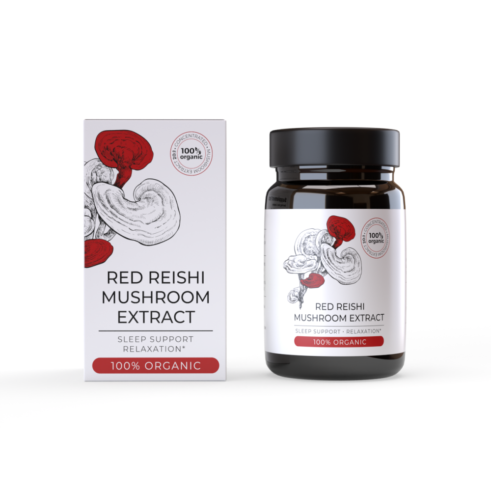 Endoca for Biogenix Red Reishi Mushroom Extract Capsules